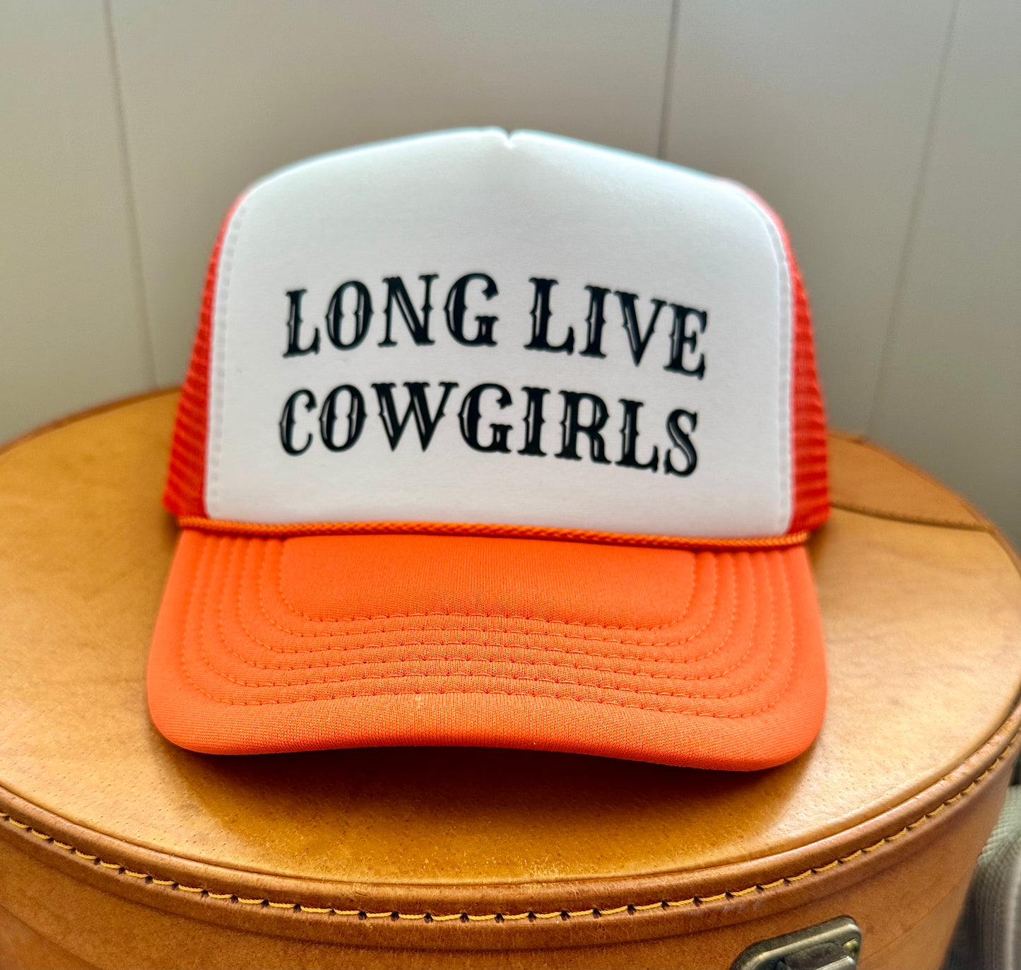 Long Live Cowgirls trucker hat