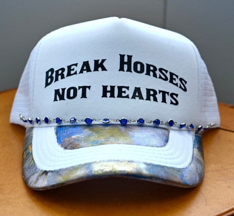 Break Horses Not Hearts Trucker hat