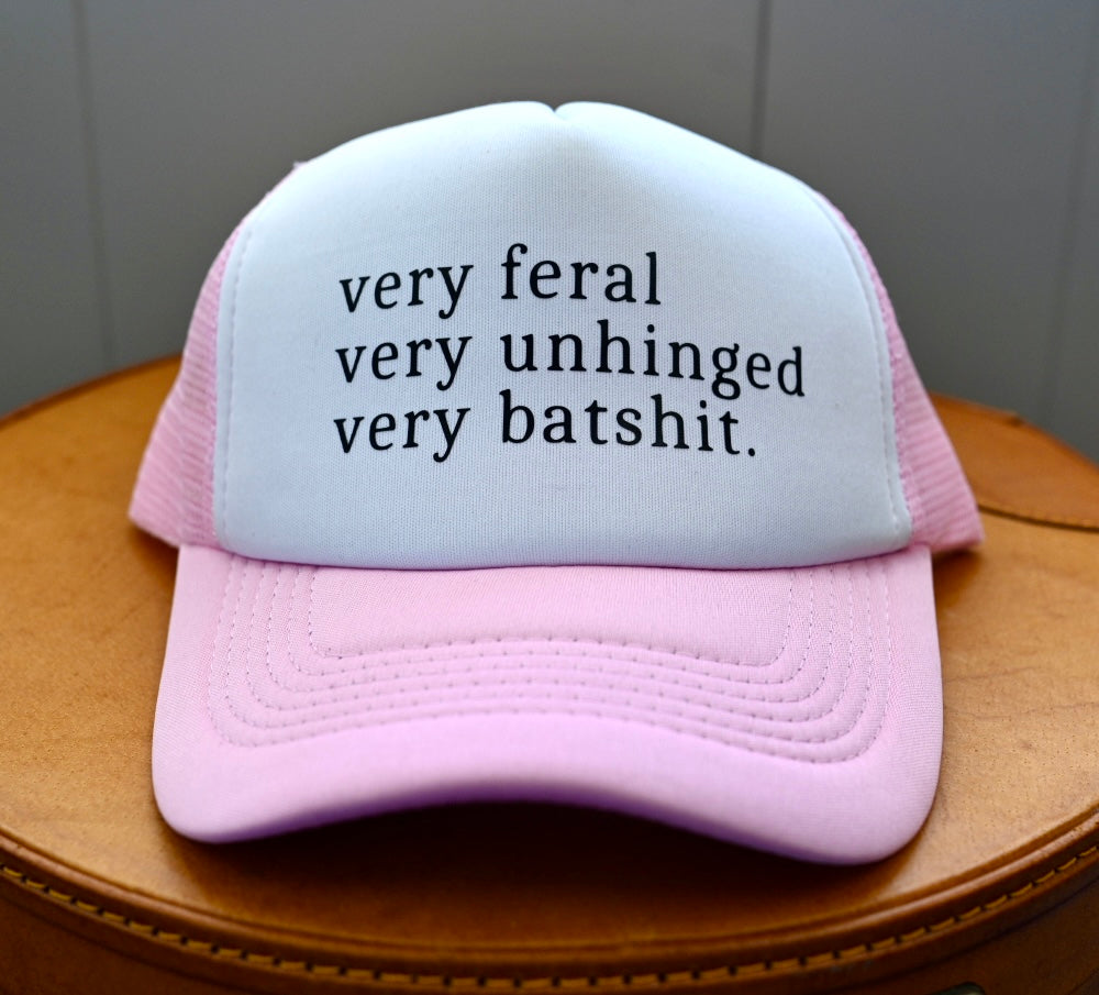 Very Feral Trucker hat