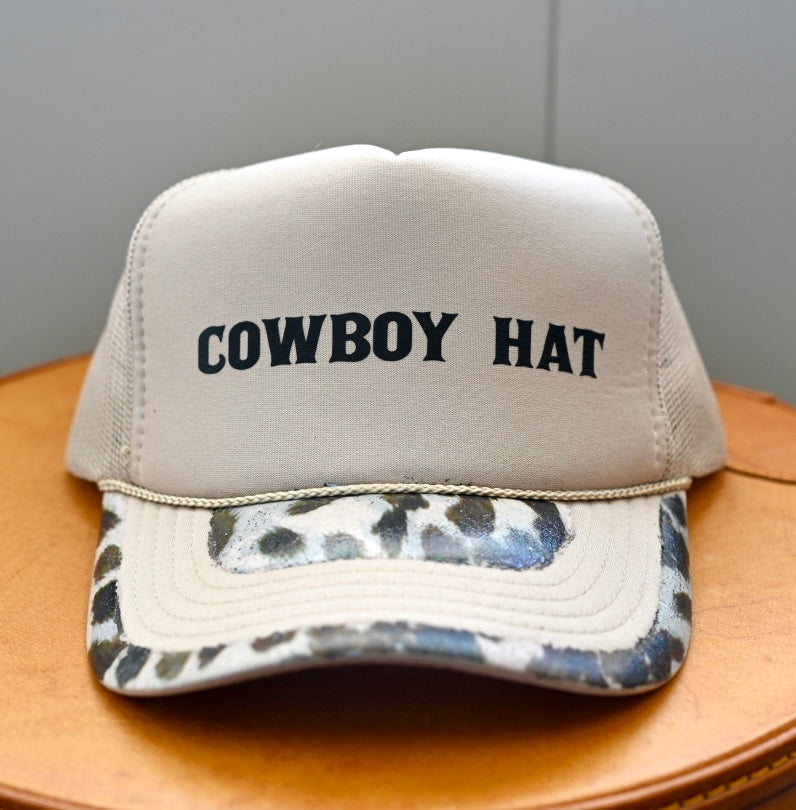 Cowboy Hat Trucker hat