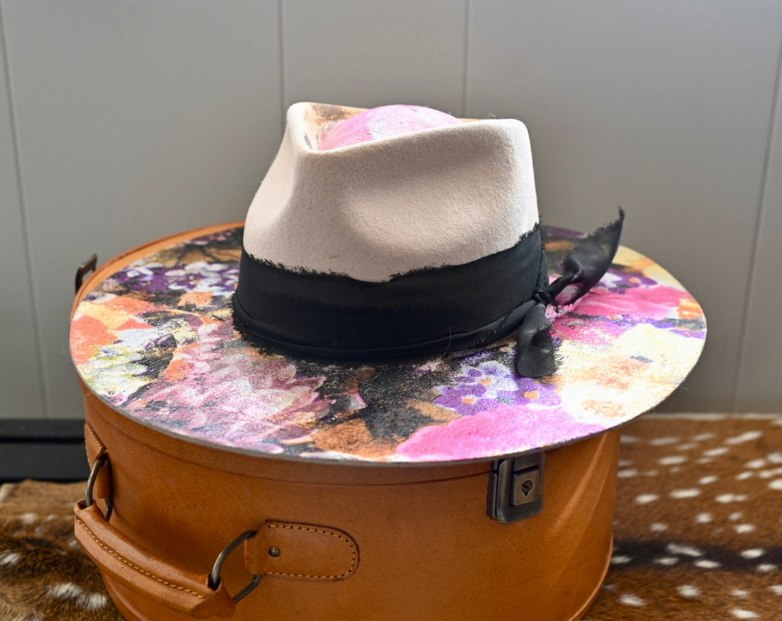 Fedora in floral