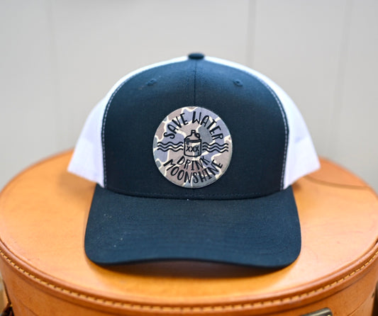 Save Water Drink Moonshine trucker hat