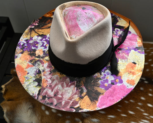 Fedora in floral