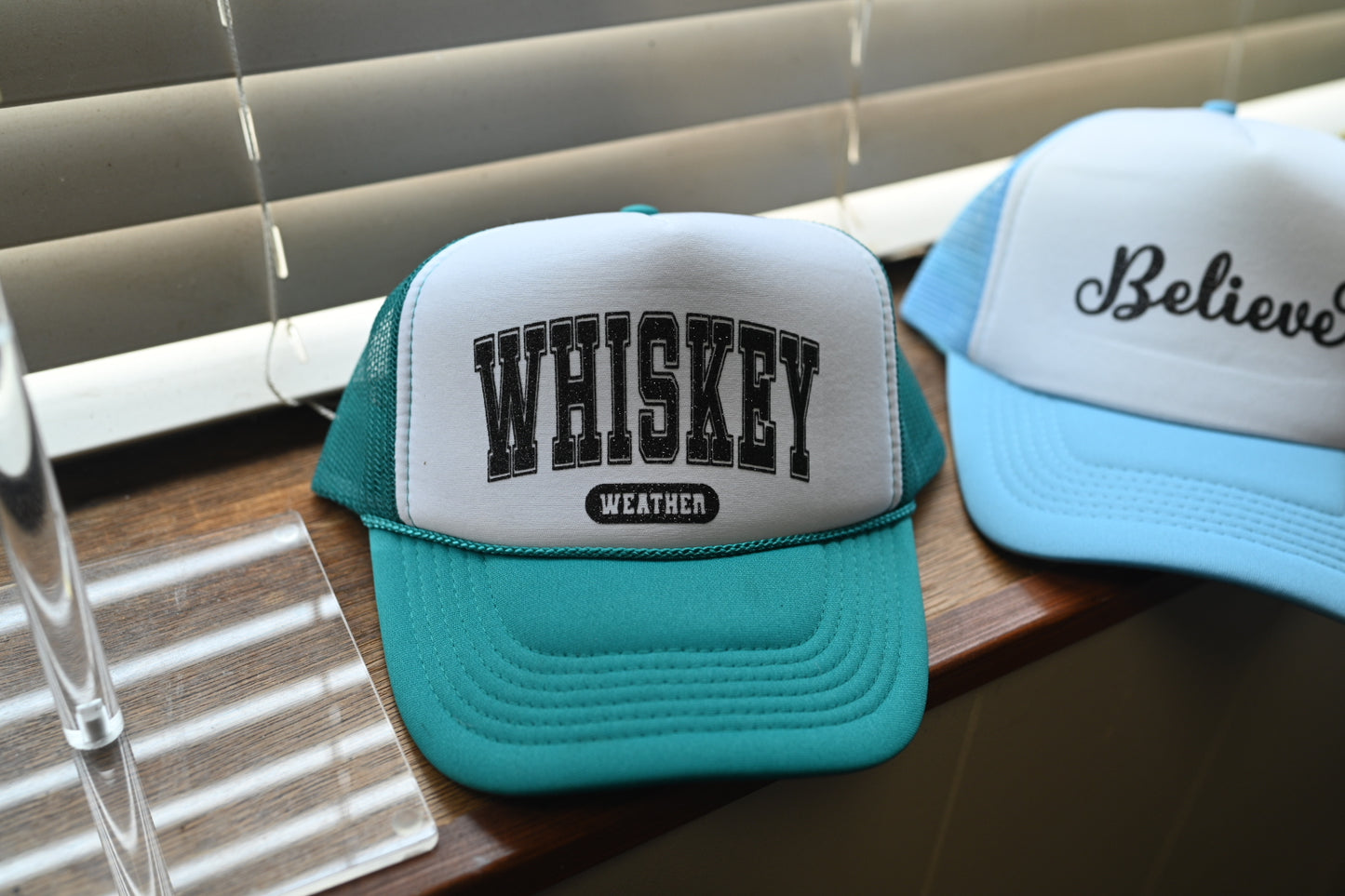 Whiskey Weather trucker hat