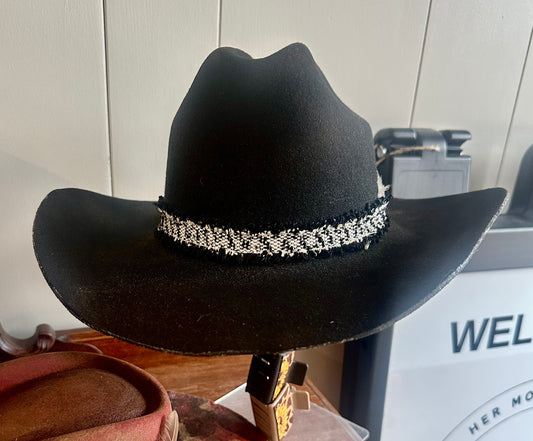 Custom Black Cowboy Hat
