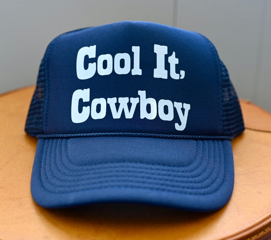 Cool It Cowboy Trucker hat